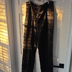 PrettyLittleThing Black Straight Leg Pants